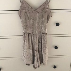 Velour Romper